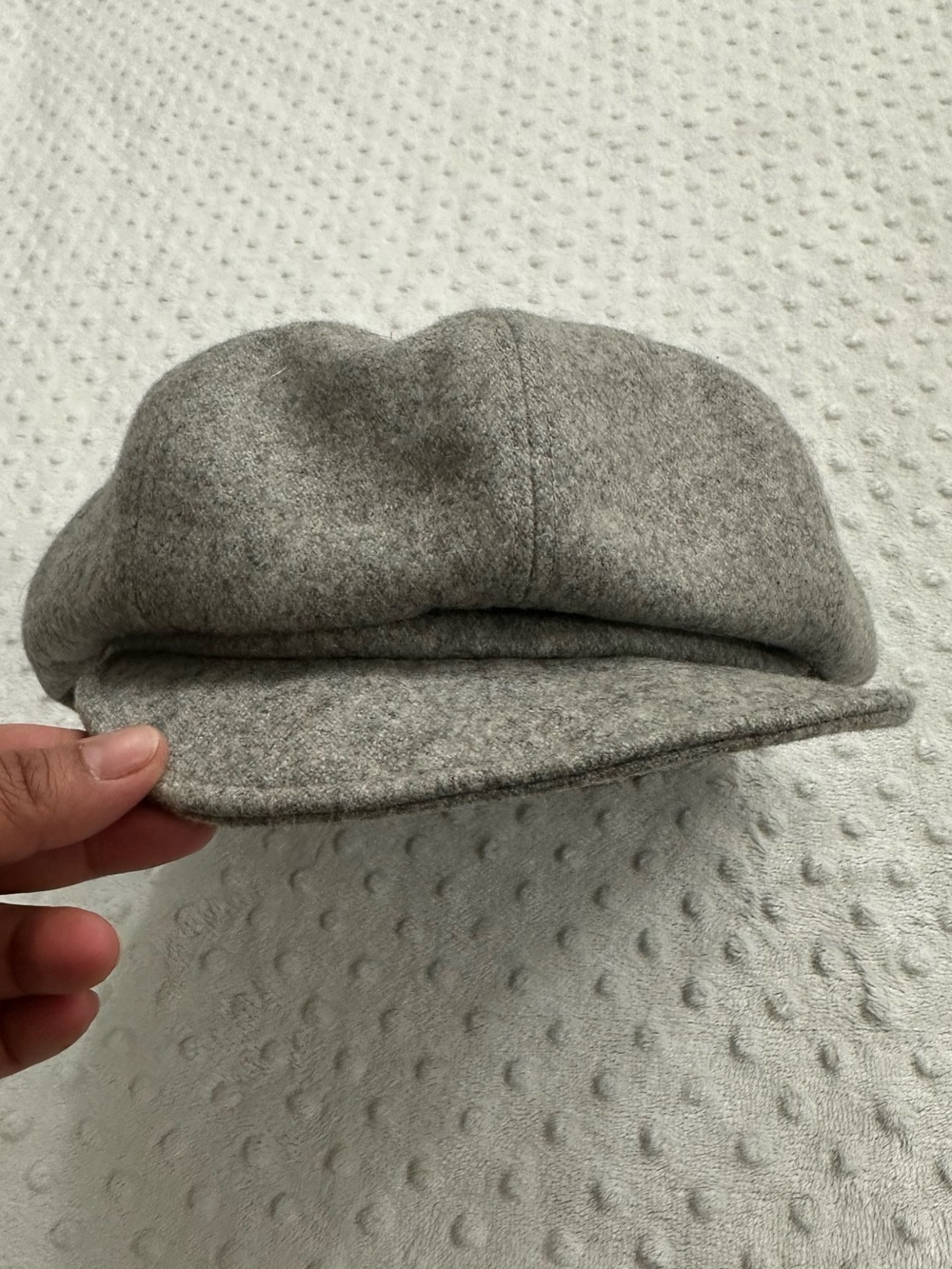 Gray Wool Cap - Picture 2 of 5